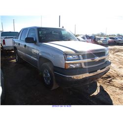 2006 - CHEVROLET AVALANCHE