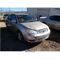 2004 - TOYOTA COROLLA