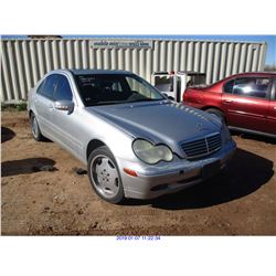 2002 - MERCEDES BENZ C-CLASS