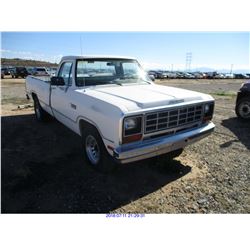 1983 - DODGE D250