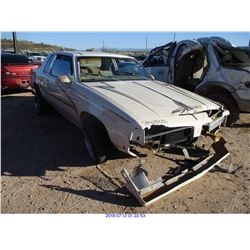1986 - OLDSMOBILE CUTLASS