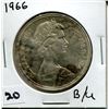 Image 1 : 1966 B/U CANADIAN *SILVER* DOLLAR