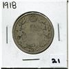 Image 1 : 1918 CANADIAN 50 CENT COIN