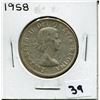 Image 1 : 1958 CANADIAN 50 CENT COIN