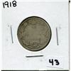 Image 1 : 1918 CANADIAN 25 CENT COIN