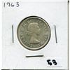 Image 1 : 1963 CANADIAN 25 CENT COIN