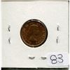 Image 2 : 1958 CANADIAN *COPPER* ONE CENT COIN