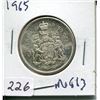 Image 1 : 1965 SILVER 50 CENT PC (CNDN)