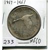 Image 1 : 1967 SILVER CONFEDERATION CENTENNIAL DOLLAR (CNDN)
