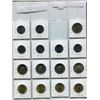 Image 2 : SHEET OF 15 CNDN COINS (TOONIES, LOONIES, QUARTERS) *2008 TO 2016*