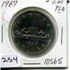 Image 1 : 1969 CNDN DOLLAR *SILVER*