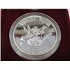 Image 1 : 1987 1ST 'LOONIE TUNES' COIN, *.999 SILVER/1 OZ.*