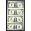 Image 1 : 2009 UNCUT SHEET OF $1 BILLS (U.S.A. GOVERNMENT ISSUED)