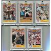 Image 1 : 1987 & 1989 5X TOPPS BASEBALL CARDS COMMERATIVE SET* (ROOKIE & ALL STAR)