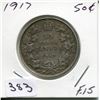 Image 1 : 1917 CNDN SILVER 50 CENT PC