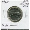 Image 1 : 1967 CNDN SILVER 25 CENT PC