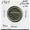 Image 1 : 1967 CNDN SILVER 25 CENT PC