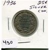 Image 1 : 1936 CNDN SILVER 25 CENT PC