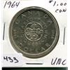 Image 1 : 1964 CNDN SILVER DOLLAR