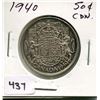 Image 1 : 1940 CNDN SILVER 50 CENT PC