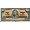 Image 1 : 1937 BANK OF CANADA $50 BANK NOTE, (GORDON/TOWERS)