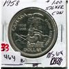 Image 1 : 1958 CNDN SILVER DOLLAR (BRITISH COLUMBIA)