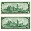 Image 2 : 2  - 1967 CNDN $1 BANK NOTES (CENTENNIAL) *UNCIRCULATED*