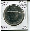Image 1 : 1967 CNDN DOLLAR *SILVER*