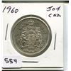 Image 1 : 1960 CNDN 50 CENT PC *SILVER*