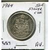 Image 2 : 1964 CNDN 50 CENT PC *SILVER*