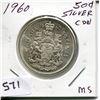 Image 1 : 1960 CNDN SILVER 50 CENT PC