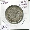 Image 1 : 1941 CNDN 50 CENT PC *SILVER*