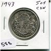 Image 1 : 1943 CNDN 50 CENT PC *SILVER*