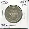 Image 1 : 1960 CNDN 50 CENT PC *SILVER*