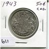 Image 1 : 1943 CNDN 50 CENT PC *SILVER*