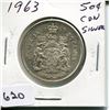 Image 1 : 1958 CNDN 50 CENT PC *SILVER*