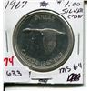 Image 1 : 1967 CNDN DOLLAR *SILVER*