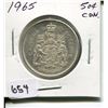 Image 1 : 1965 CNDN 50 CENT PC *SILVER*