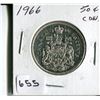 Image 1 : 1966 CNDN 50 CENT PC *SILVER*