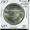 Image 1 : 1967 CNDN DOLLAR *SILVER*