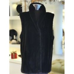 Yudofsky Mink Vest Reversible to Leather