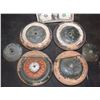 Image 1 : CAR RIMS & TIRES ANTIQUE FILM MINIATURE LARGE SCALE COMPLETE SET OF 4