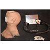 Image 2 : SLEEPY HOLLOW SUCCUBUS COWL AND SCREEN USED HORNS