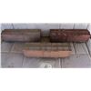 Image 1 : TRAINS BOX CARS ANTIQUE FILMING MINIATURE LOT OF 3