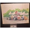 Image 1 : VINTAGE RACING ORIGINAL HAND SIGNED ARTWORK FROM THE 70's 1