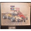 Image 1 : VINTAGE RACING ORIGINAL HAND SIGNED ARTWORK FROM THE 70's 2