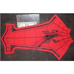 SPIDER-MAN FAR FROM HOME CHEST GLYPH ON SUIT FABRIC DISTRESS TEST