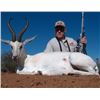 Image 4 : 2 hunters  hunting 2x2, 1x WHITE springbok and 1x BLACK springbok and 1x COMMON springbok - 1x Commo