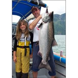 4 Day 3 Night fully guided trip for one person British Columbia fishing