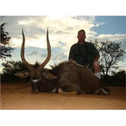 7 days south africa for 4 hunters 2x1 and 4 observers, · Trophy animals donated are one of each spec